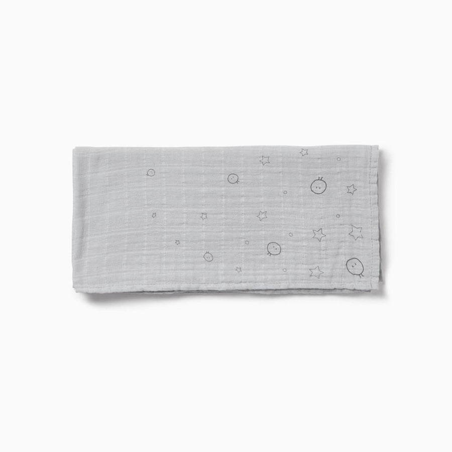 Baby Muslin Blanket - Grey - FINAL SALE - One Size - Blanket