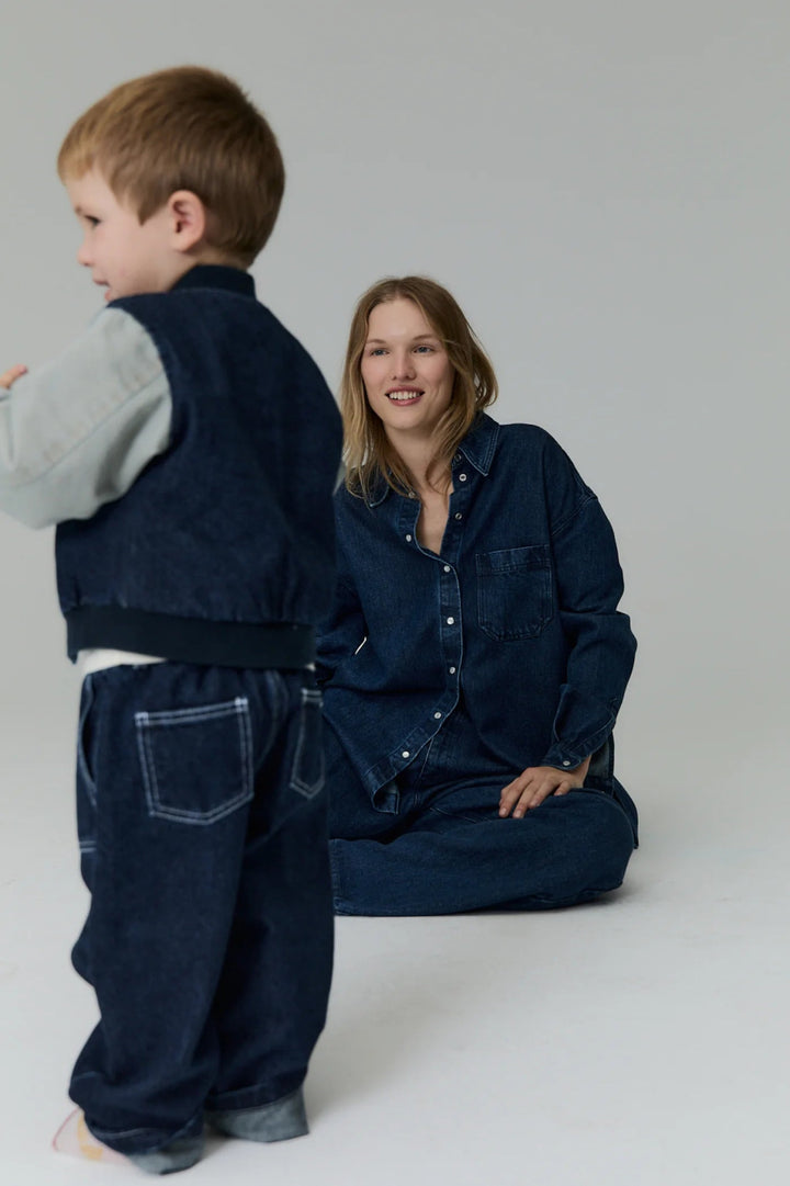 Baby Neptuno Pant - Denim - Jeans