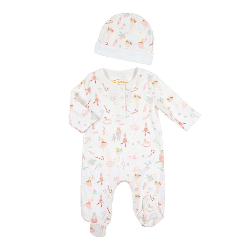 Baby Onesie & Hat - Clara & the Sugar Plum Fairy - Pajamas