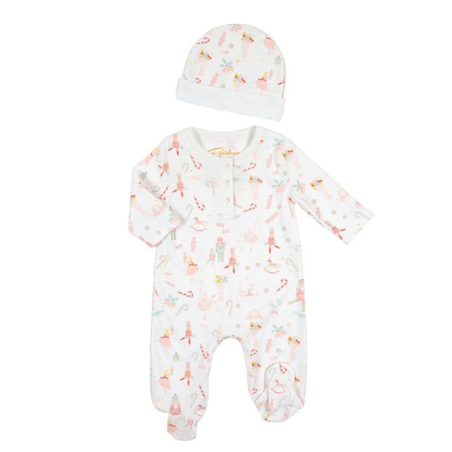 Baby Onesie & Hat - Clara & the Sugar Plum Fairy - Pajamas