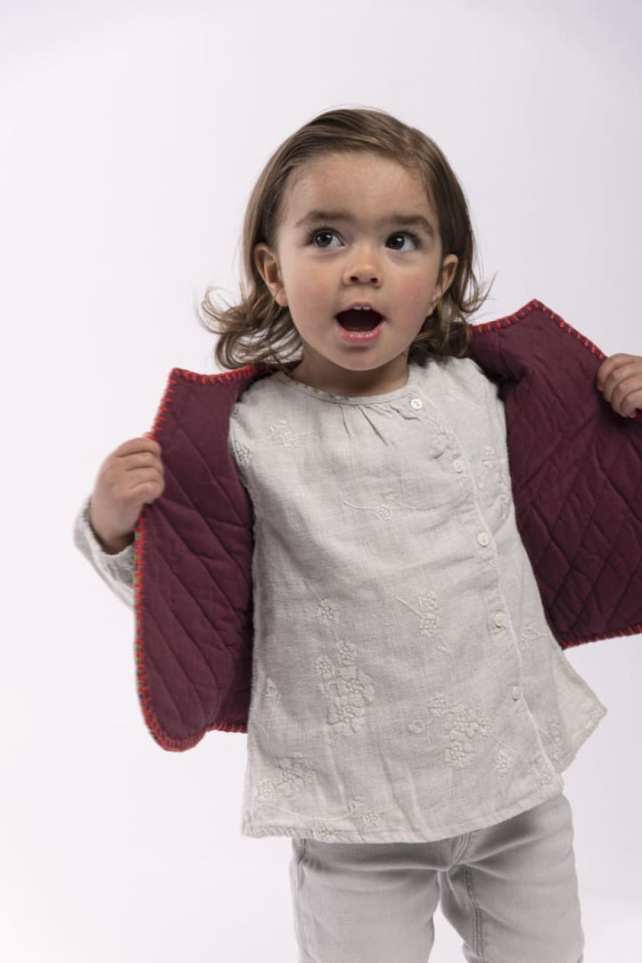 Baby Patchwork Liberty Vest - 6-12 months - Vest
