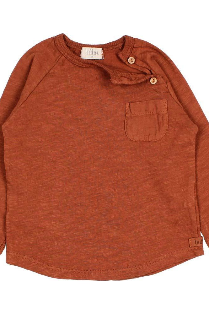 Baby Pocket T-Shirt - Rust - FINAL SALE - T-shirt