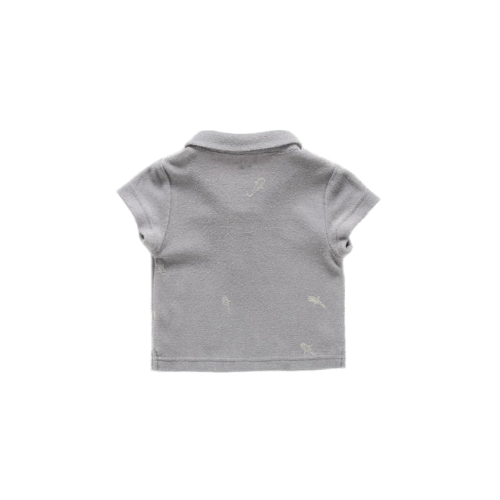 Baby Polo Shirt - Grey - Polo