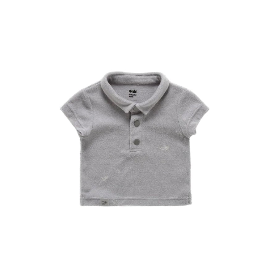 Baby Polo Shirt - Grey - Polo