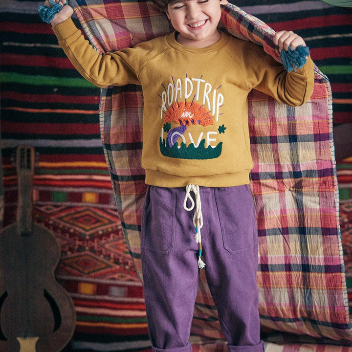 Baby Samuel Sweatshirt - Honey - Sweatshirt
