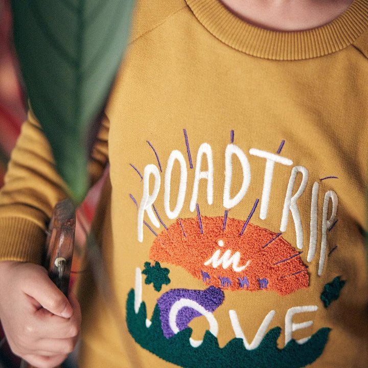 Baby Samuel Sweatshirt - Honey - Sweatshirt