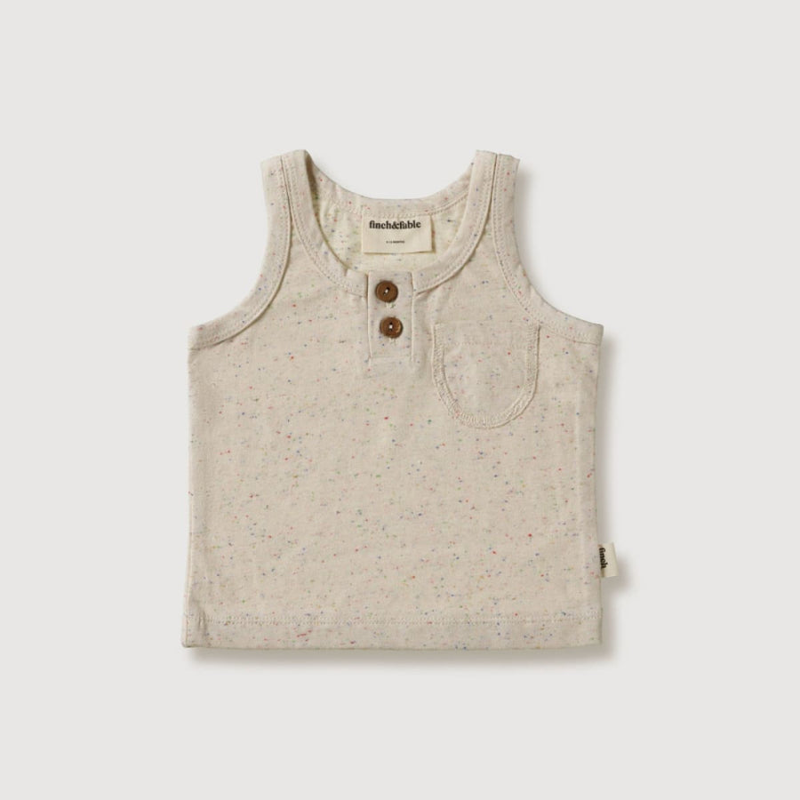 Baby Tank Top - Sprinkle Knit - Tank Top