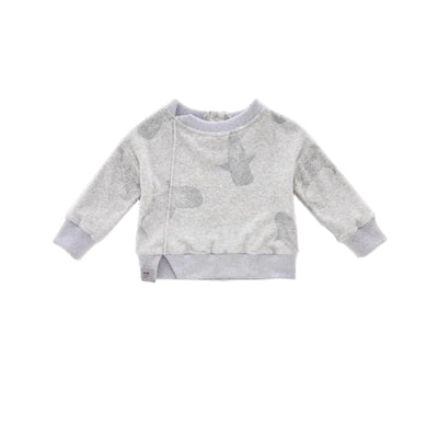 Baby Terry Sweatshirt - Heather Grey - Sweatshirt