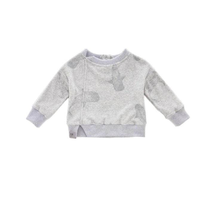 Baby Terry Sweatshirt - Heather Grey - Sweatshirt