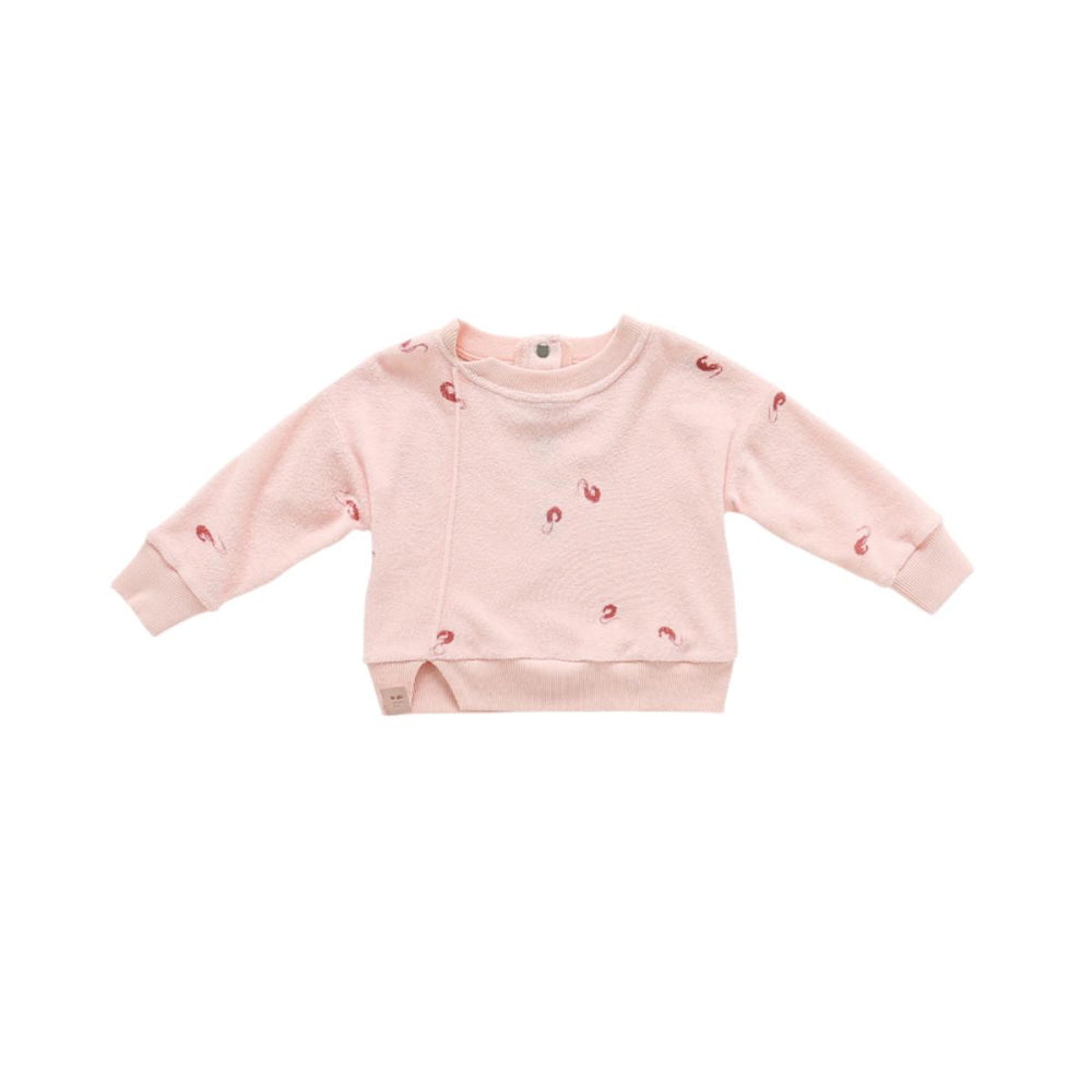 Baby Terry Sweatshirt - Pink - Sweatshirt