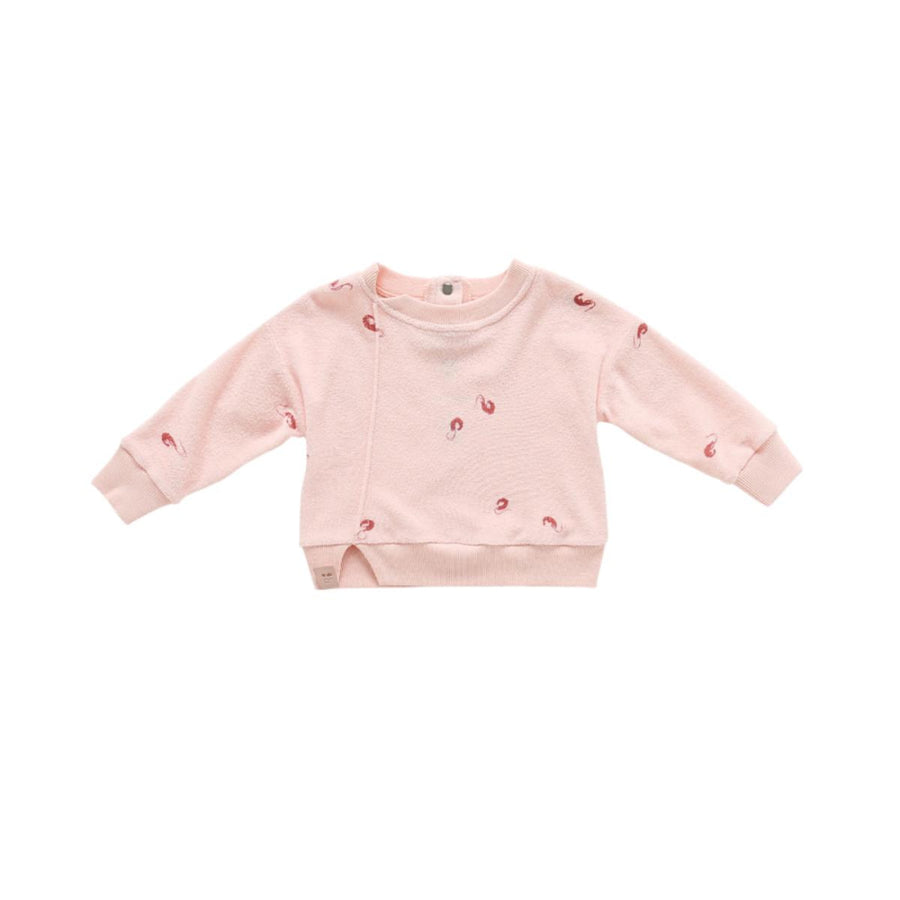 Baby Terry Sweatshirt - Pink - Sweatshirt