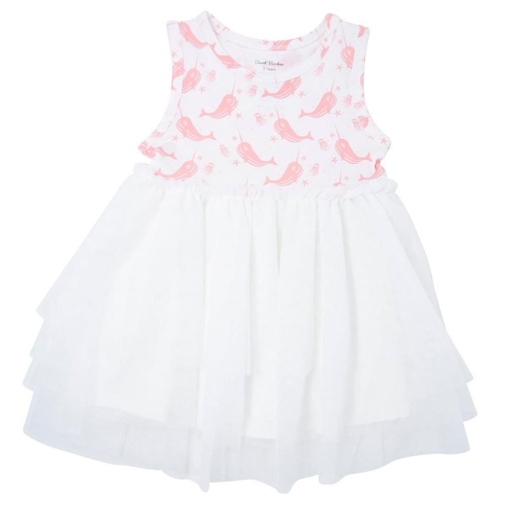 Baby Tutu Dress - Narwhal Pink - Dresses