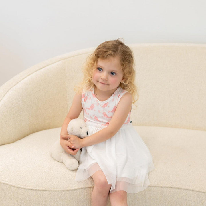 Baby Tutu Dress - Narwhal Pink - Dresses