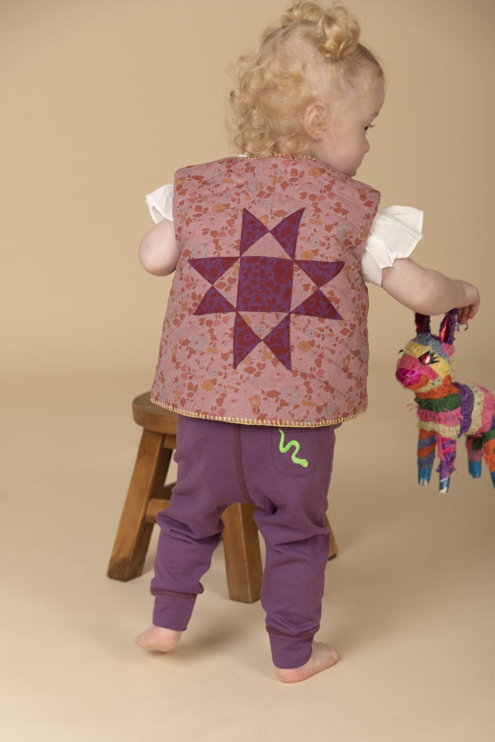 Baby Vest - Liberty Pink - Vest