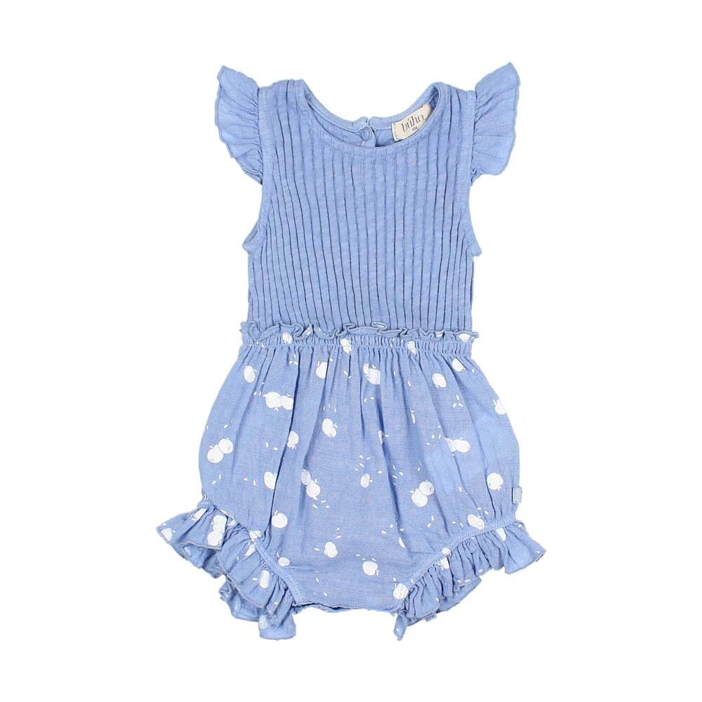Baby Apple Romper - Bluette One Pieces Buho 