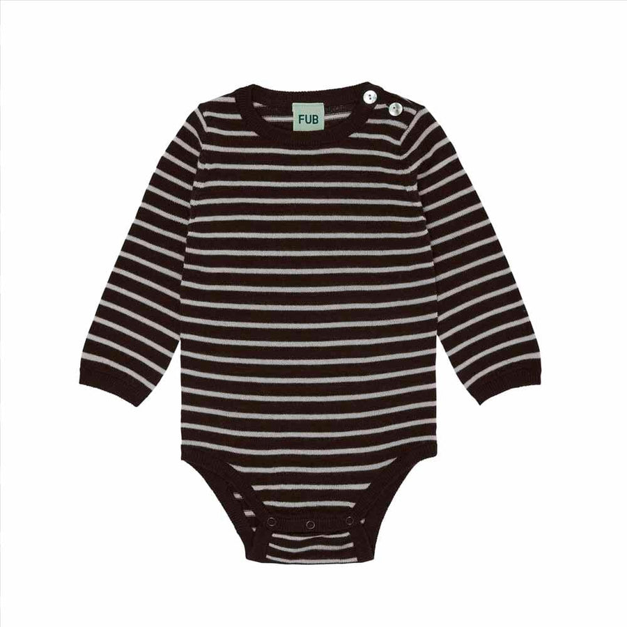 Baby Body - Walnut/Ecru Bodysuits FUB 