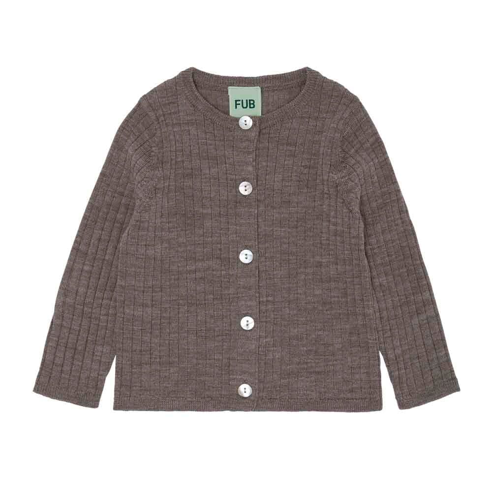 Baby Cardigan - Beige Melange