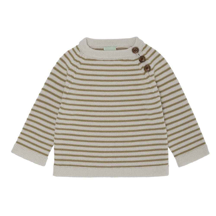 Baby Sweater - Ecru/Honey Sweaters FUB 