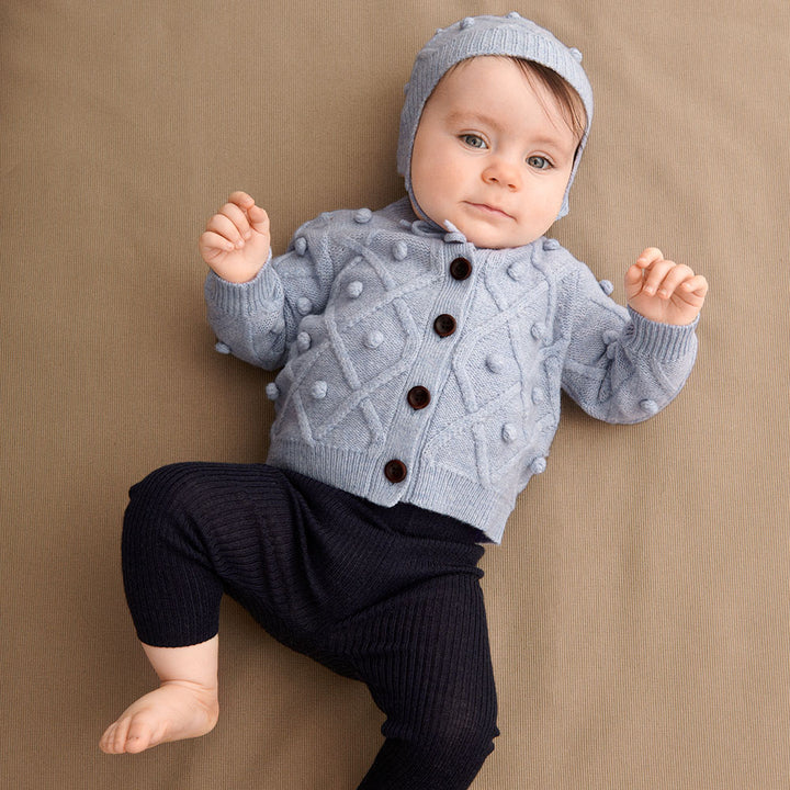 Baby Sweater Pants - Dark Navy