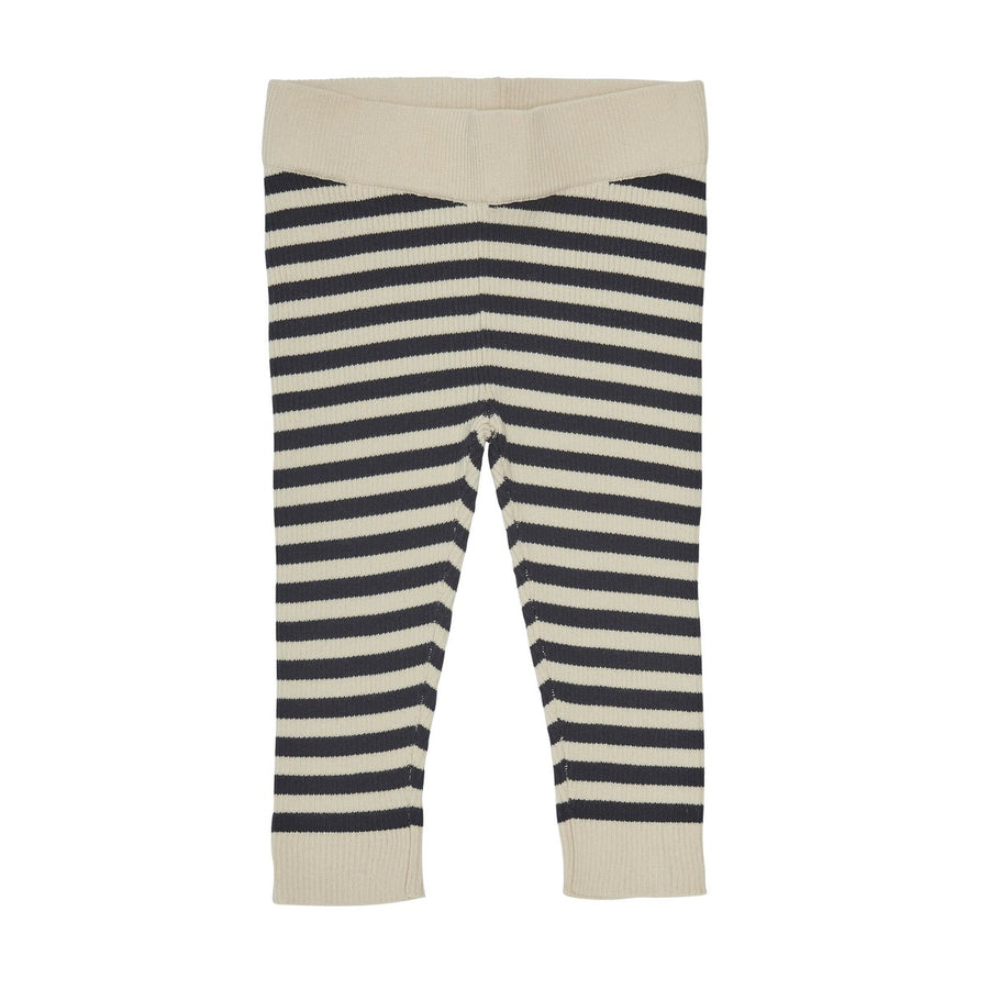 Baby Leggings - Ecru/Dark Navy Leggings FUB 