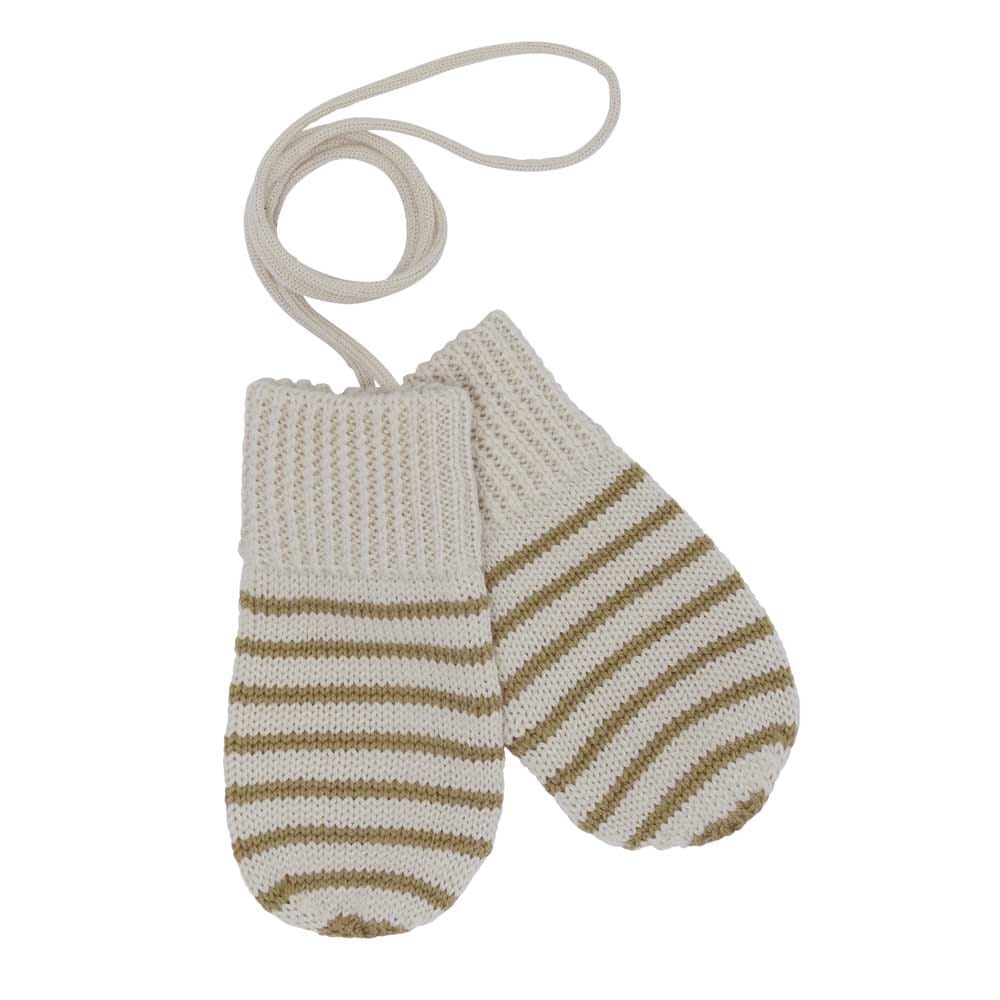 Baby Mittens - Ecru/Honey Mittens FUB 