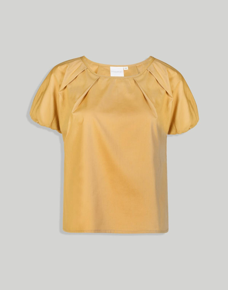 Balloon Sleeve Top - Tuscan Sun - Blouse