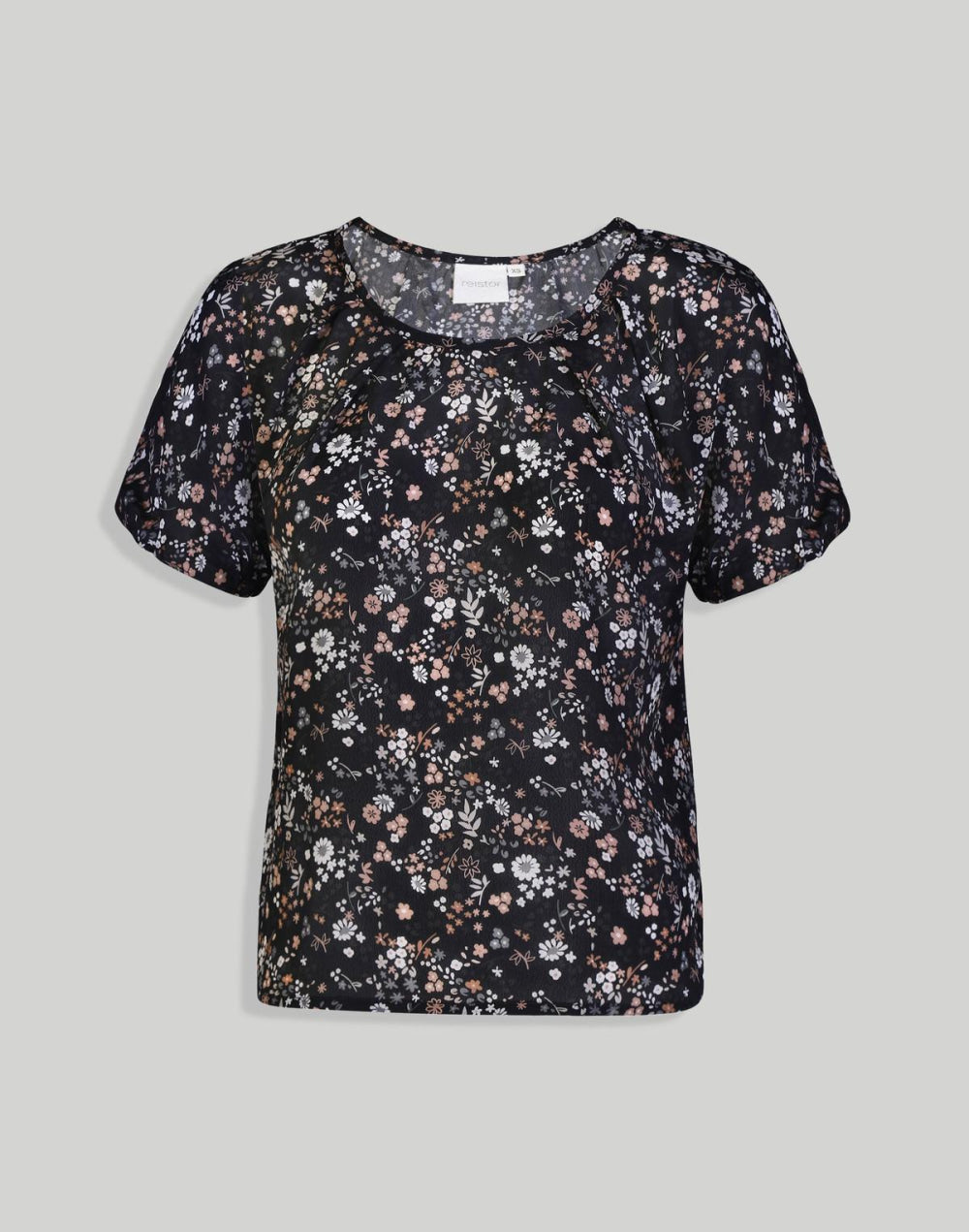 Balloon Sleeve Top - Wildflower Waltz - 2XL - Shirt