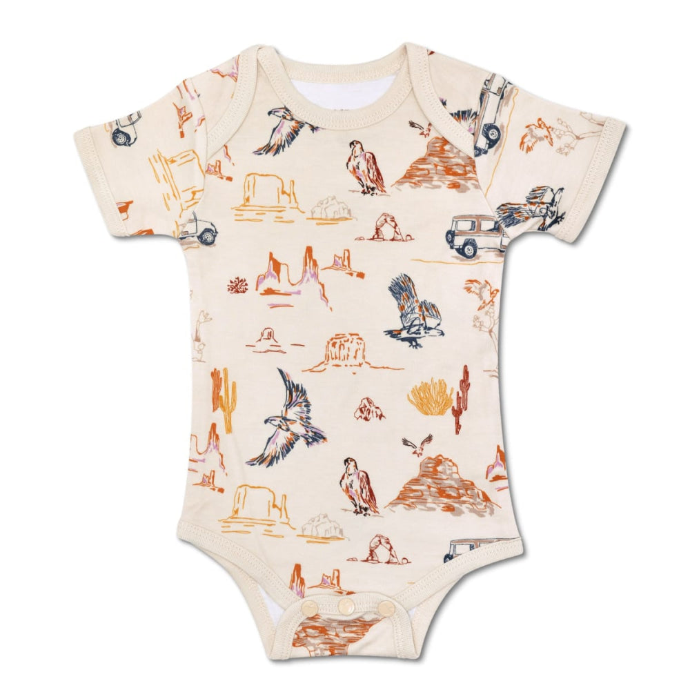 Bamboo Essential Onesie - Canyon - Bodysuit