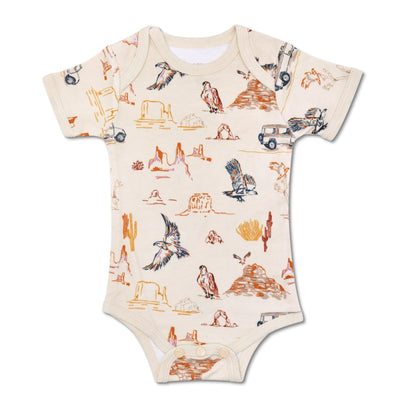Bamboo Essential Onesie - Canyon - Bodysuit