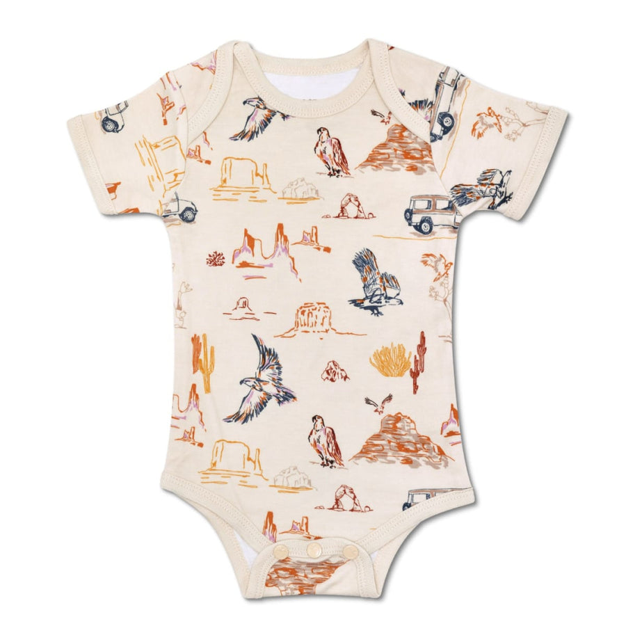 Bamboo Essential Onesie - Canyon - Bodysuit