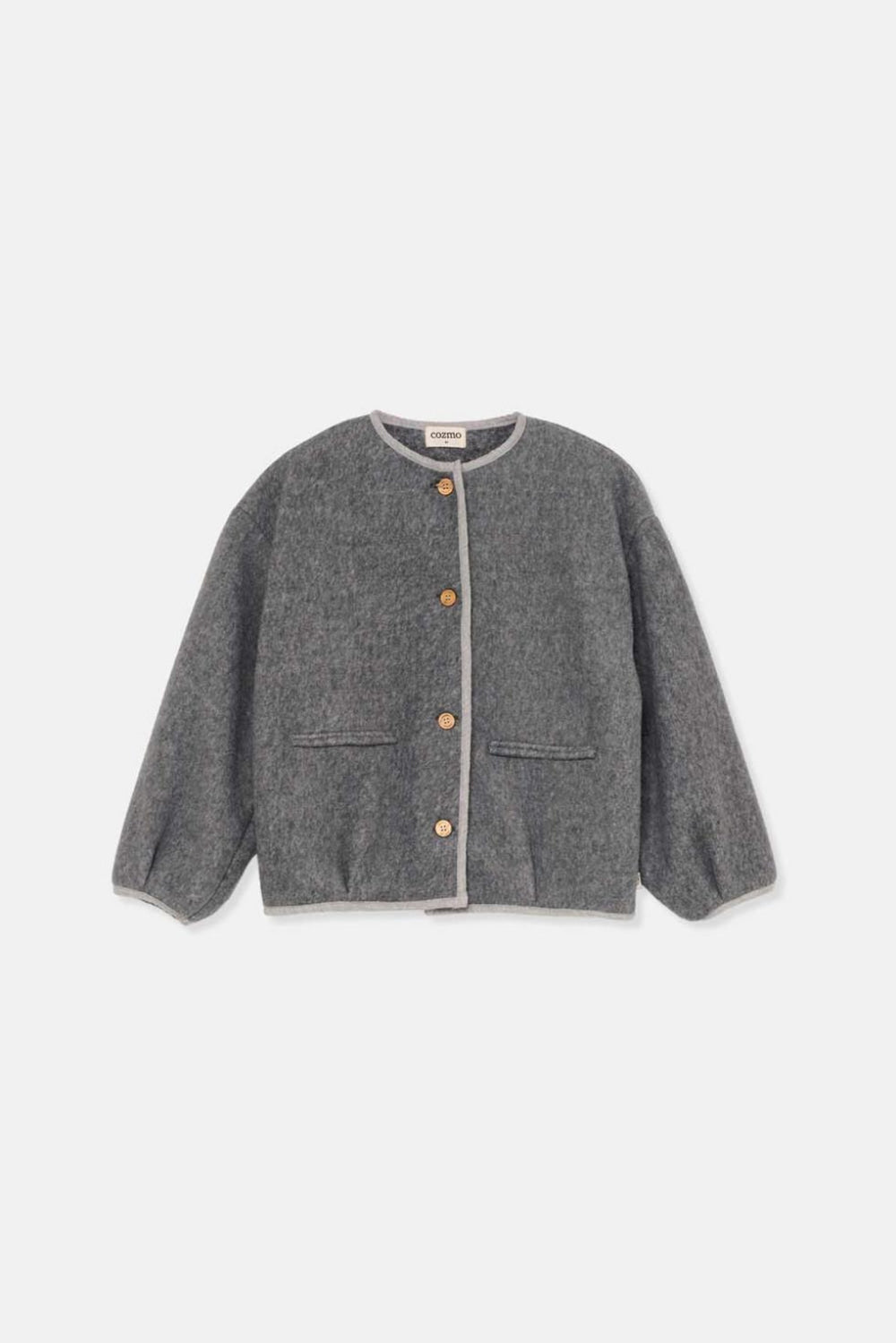 Bamboo jacket - Grey - Cardigan