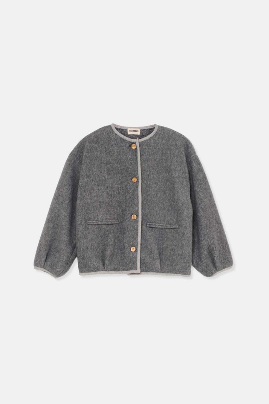 Bamboo jacket - Grey - Cardigan