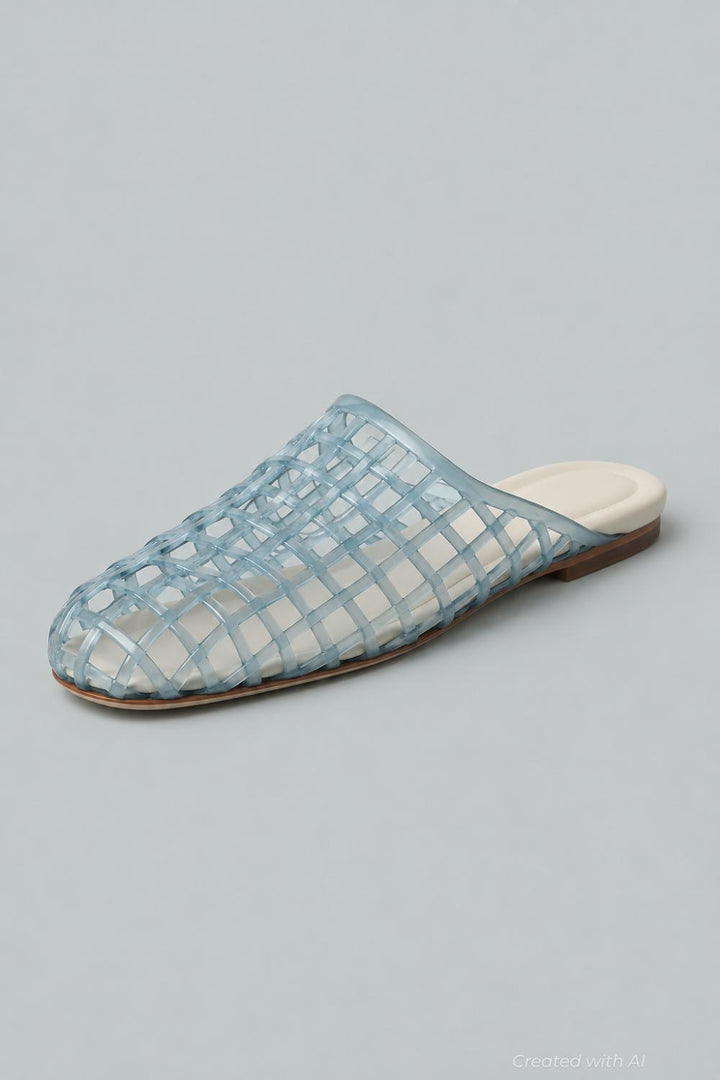 Barcelona Jelly Sandal - Blue - 3 UK - Sandal