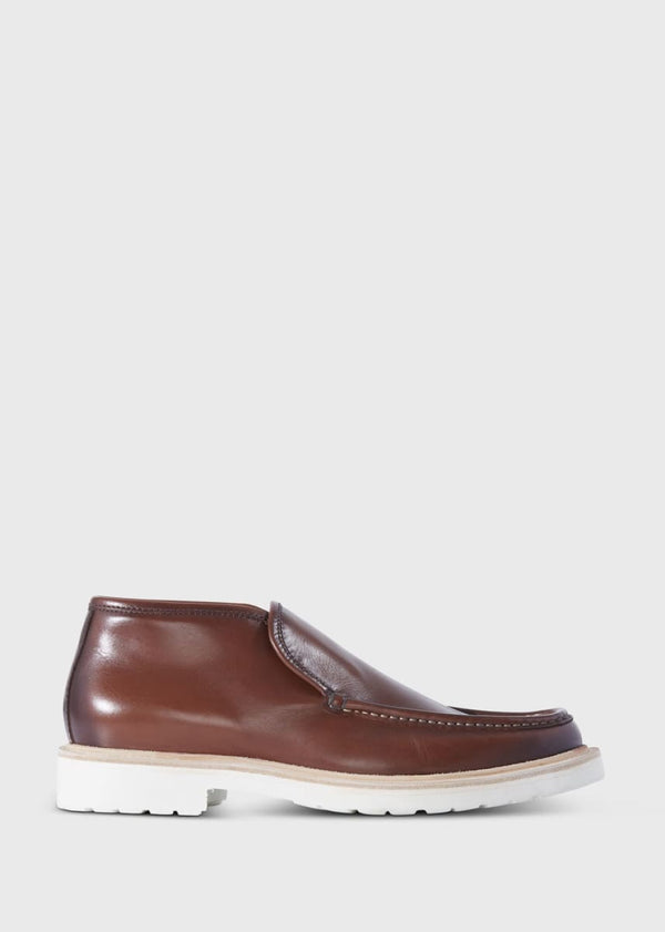 Barcelona Leather Boot - Brown - Boots