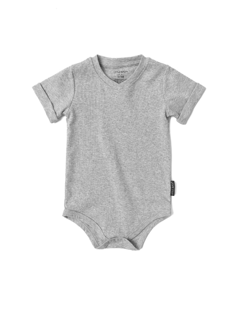 Basic Onepiece - Grey - Bodysuit