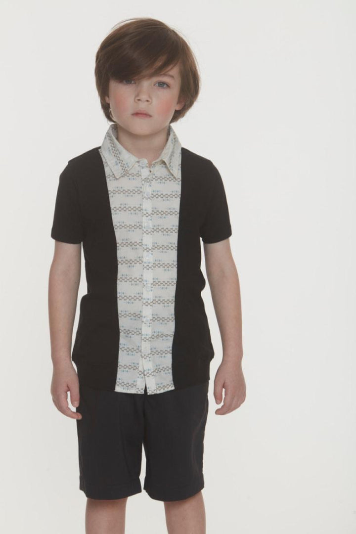 BASILICO T-shirt - button down shirt - baby