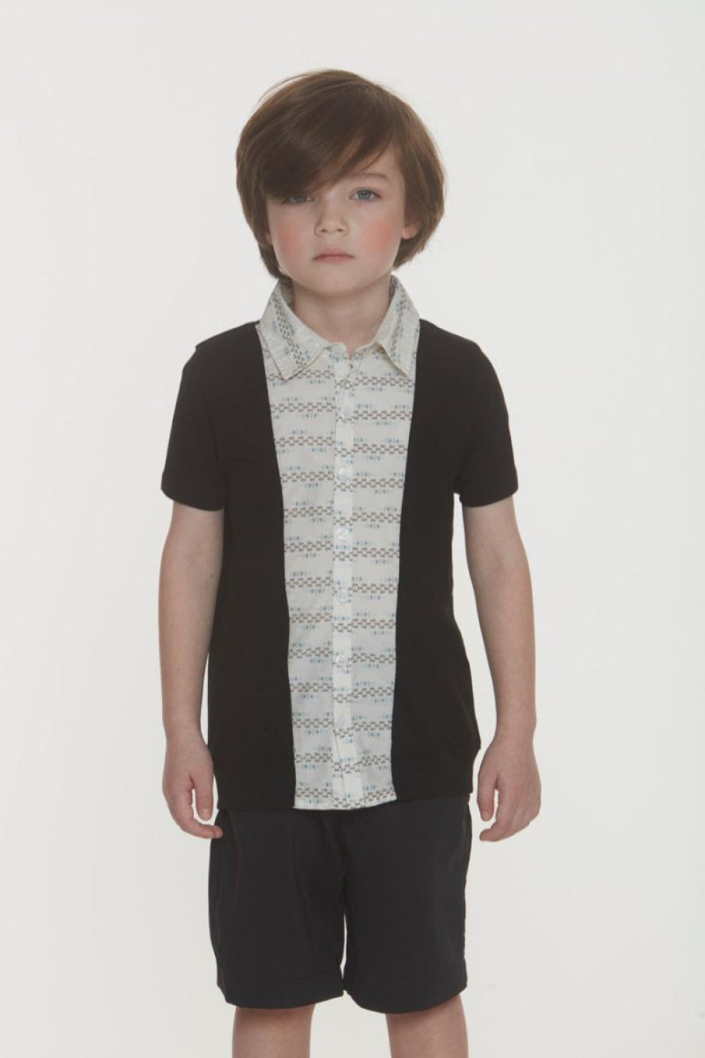 BASILICO T-shirt - button down shirt - baby