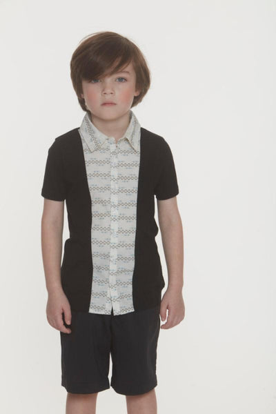 BASILICO T-shirt - button down shirt - baby