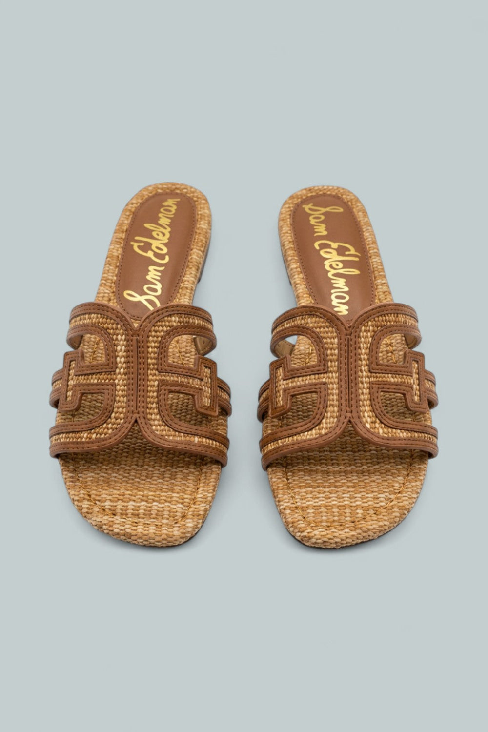 Bay Multi Slide Flat Sandals - Tawny Tan/Rich Cognac - 8 - Sandals