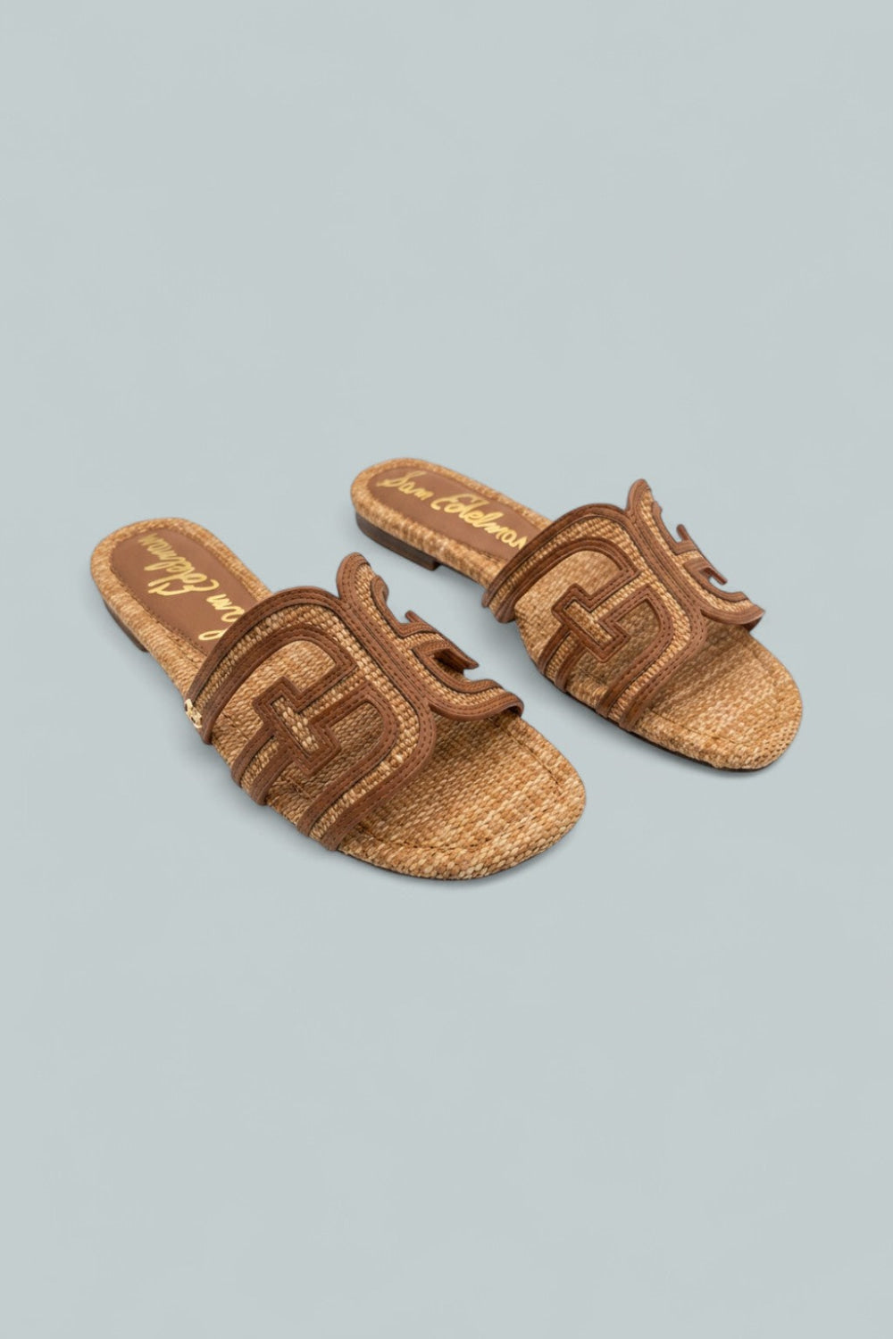 Bay Multi Slide Flat Sandals - Tawny Tan/Rich Cognac - 8 - Sandals