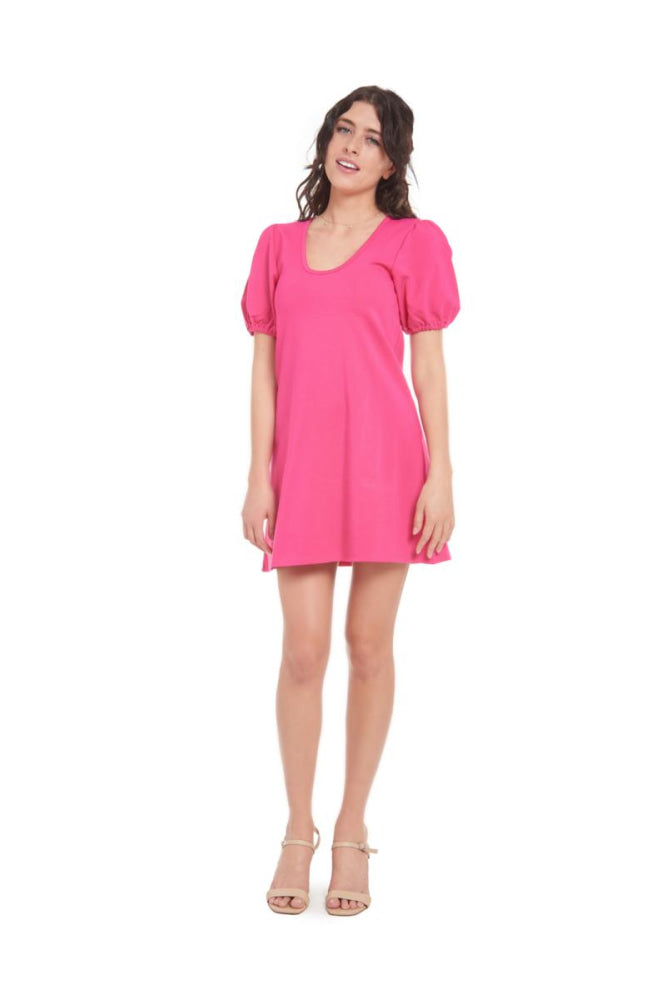 BB Knit Dress - Peony Pink - Dresses
