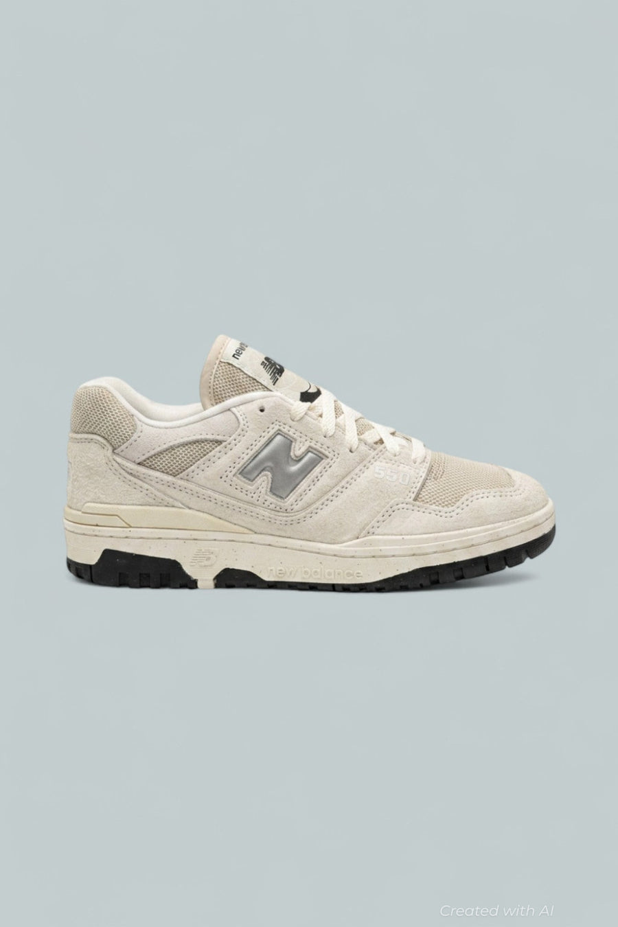 Bb550v1 Lace Up Sneakers - Sea Salt - 7.5 - Sneaker