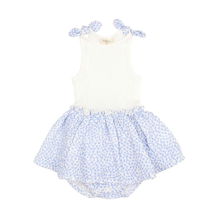 Baby Clover Dress - Bluette