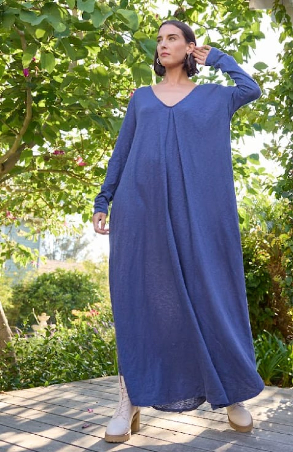 Be Clever Duo Dress - Inky Blue - Dresses