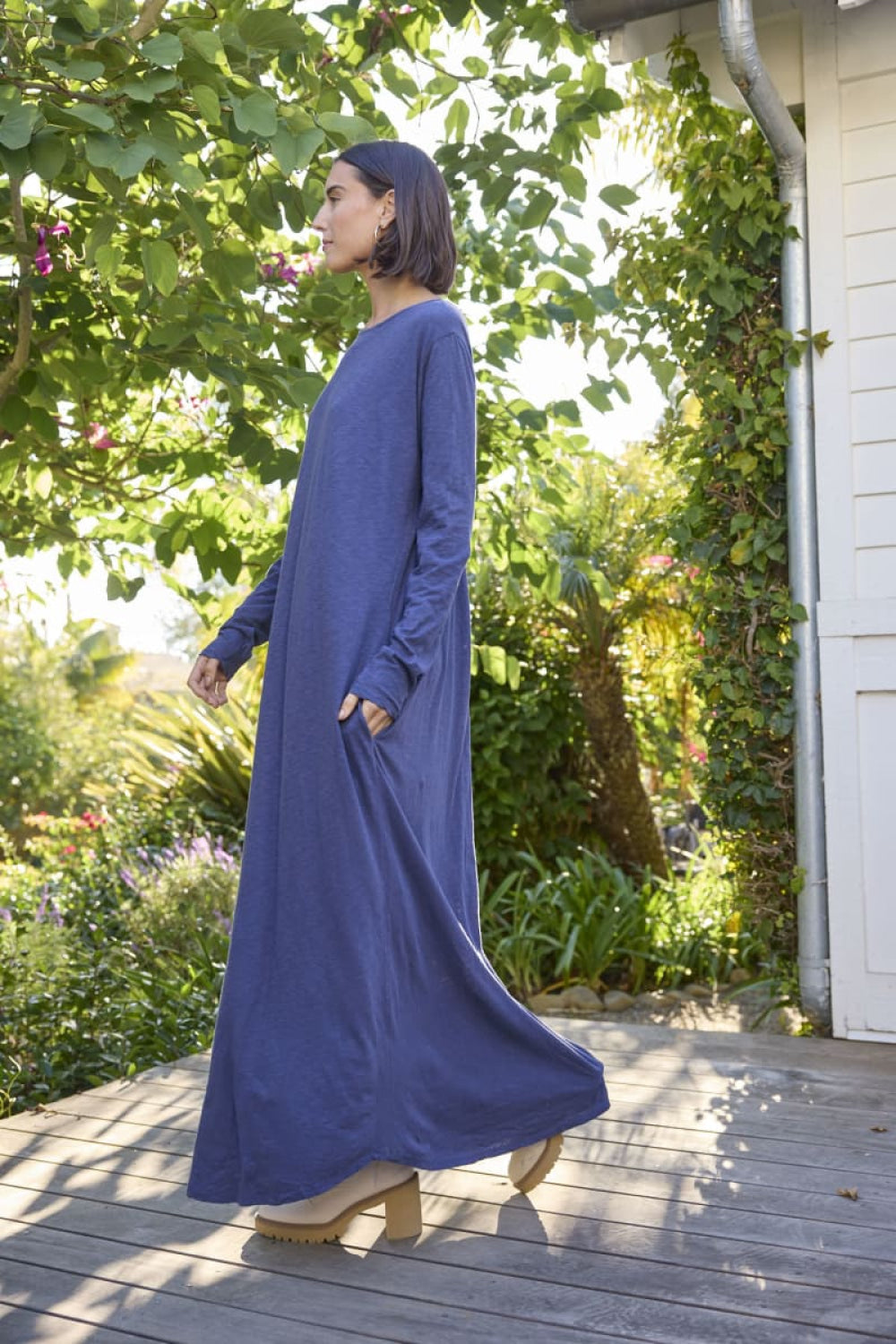 Be Clever Duo Dress - Inky Blue - Dresses