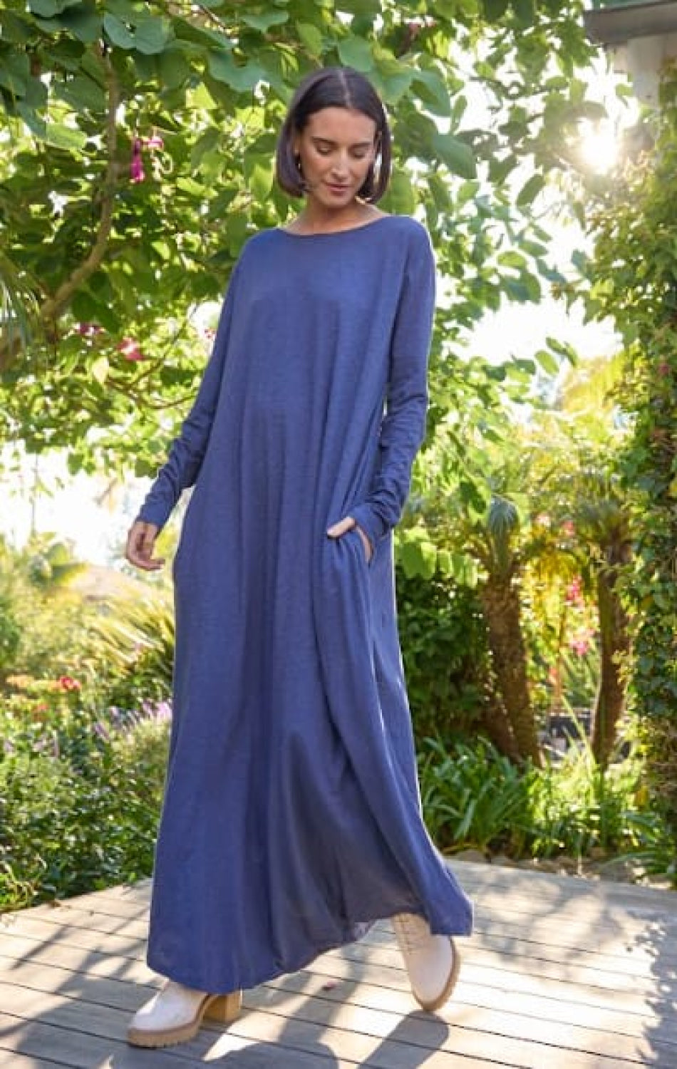 Be Clever Duo Dress - Inky Blue - Dresses