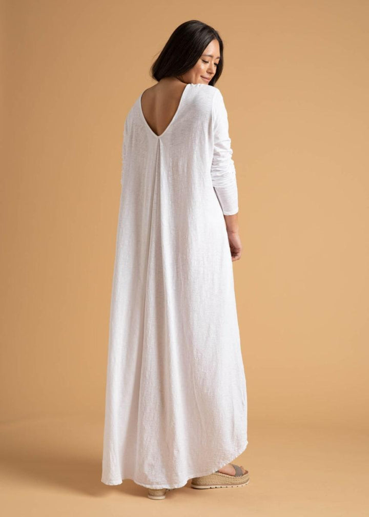 Be Clever Duo Dress - White - Dresses
