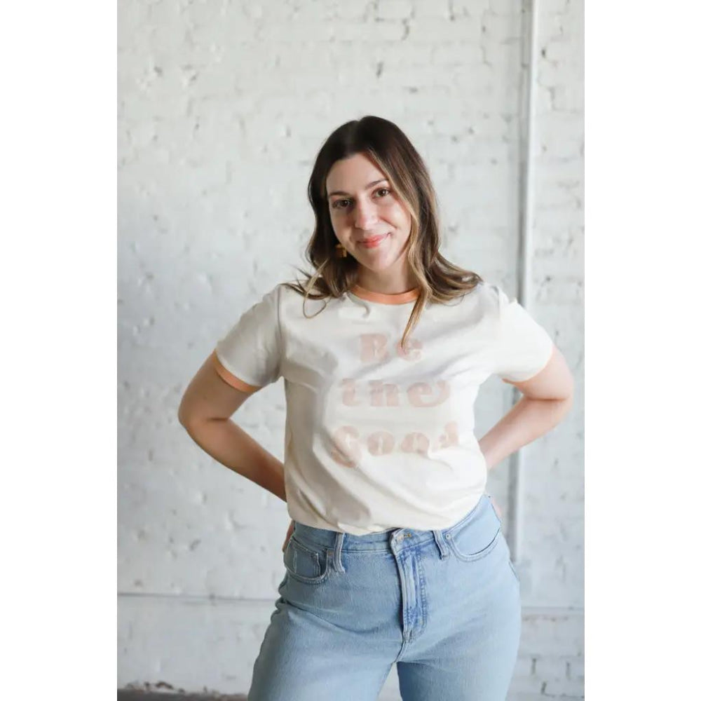 Be the Good Retro Ringer Tee - T-shirt