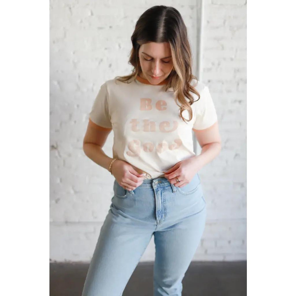 Be the Good Retro Ringer Tee - T-shirt