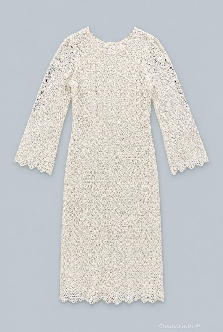 Beatriz Dress - Ecru - S - Dresses